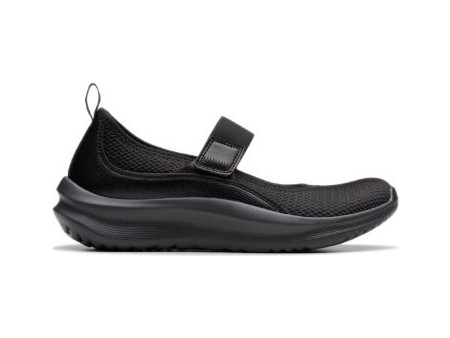 Clarks CLARKS WOMEN'S SNEAKER SOLEVANA JANE 26184278 BLACK Clarks