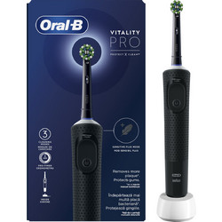 Oral-B Vitality Pro Protect X Clean Ηλεκτρική Οδοντόβουρτσα με Χρονομετρητή Black