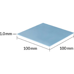 Arctic TP-3 Thermal Pad 100x100mm 1mm Blue ACTPD00053A
