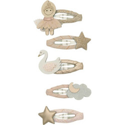 Mimi & Lula Κοκαλάκια Μαλλιών Ballerina Mini Clic Clacs 5τμχ