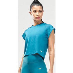 CODE BOXY TEE - HARBOUR BLUE