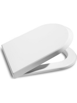 Roca Nexo Καπάκι Λεκάνης D-Shape Πλαστικό Soft Close Λευκό 1201440764