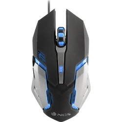 NGS GMX-100 Ενσύρματο Gaming Ποντίκι 2400 DPI Black