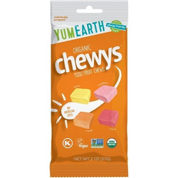 Yumearth Organic Chewys Φρουτοκαραμέλες, 57g