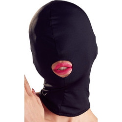 Naughty Toys Open Mouth Mask Black