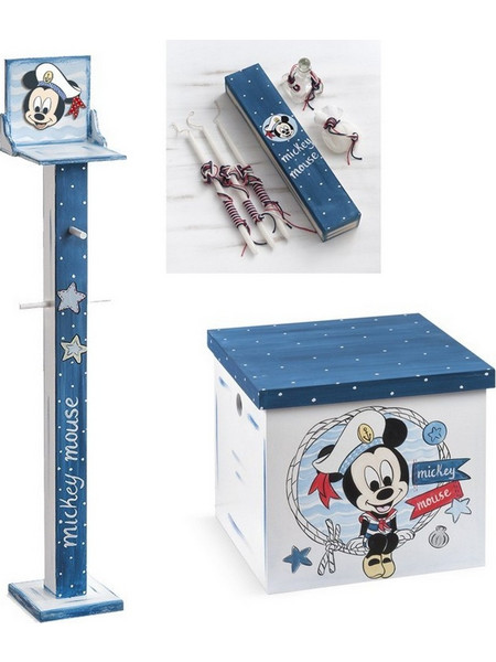 Parisis Σετ Βάπτισης με Κουτί για Αγόρι Mickey Mouse Ν233-B