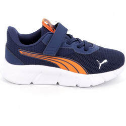 Puma Flex Focus Παιδικά Αθλητικά Παπούτσια για Τρέξιμο Navy Μπλε Πορτοκαλί 401519-25