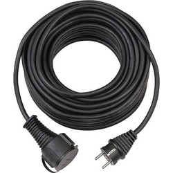 Μπαλαντέζα σούκο 5m H05RR-F 3G1.5 με καπάκι IP44 1161420 BRENNENSTUHL μαύρη