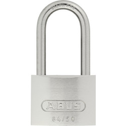 Abus 84ΙΒ/50 HB50 Λουκέτο Θαλάσσης Marine 50mm ΜΑΚΡΥΛΑΙΜΟ Silver