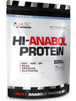 Hi Tec Nutrition Hi Anabol Protein Vanilla Πρωτεΐνη Ορού Γάλακτος 2.25kg