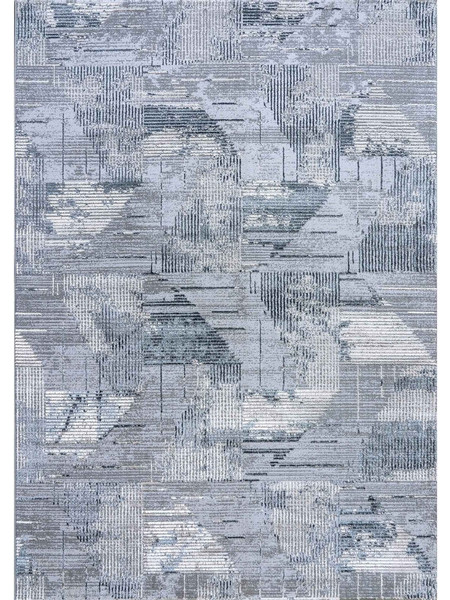 Χαλί FEATHERS GREY - MADI Στρόγγυλο χαλί 165 εκ. Γκρι Madi