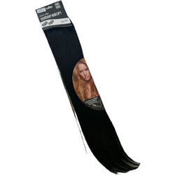 Συνθετική τρέσσα μαλλιών ίσια με easy clip on
