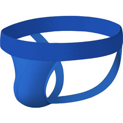 Mens Jockstrap Cotton Underwear Blue