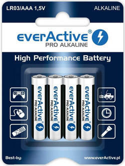 everActive Pro Alkaline AA 4τμχ