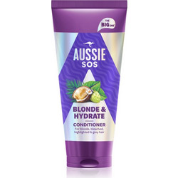 Aussie SOS Blonde & Hydrate ενυδατικό μαλακτικό για ξανθά μαλλιά 350 ml
