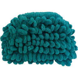 Μικρή πετρόλ puffy bag