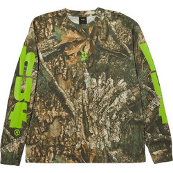 Huf Ανδρική μακρυμάνικη μπλούζα x Realtree Megablast Tee KN00568-RLTRE