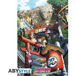 BORUTO - Konoha - Poster 91x61cm