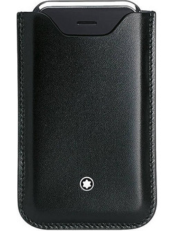 Montblanc μαύρη δερμάτινη Θήκη για iPhone 4-4S 109051