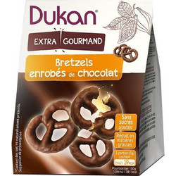 Dukan Pretzels Βρώμης με Επικάλυψη Σοκολάτας 100gr