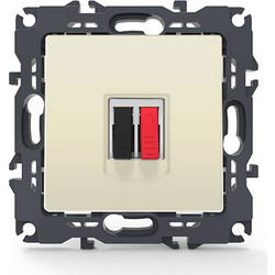 Πρίζα Ηχείων με Κλιπ IP20 Prime Series Ιβουάρ 1000113502 ACA