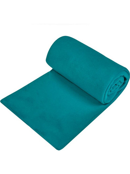 Κουβέρτα Fleece Μονή Πετρόλ 220x150cm
