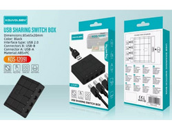Sharing Switch Box USB 3.0 Hub 4 Θυρών με σύνδεση USB-B KOS-12091