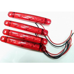 4τμχ Led όγκου 12-24V 10cm x 1cm