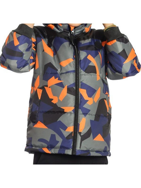 Joyce Zipper Hoodie Jacket 2294406 Camo Grey