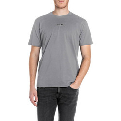 ΑΝΔΡΙΚΟ T-SHIRT REPLAY - ΑΝΘΡΑΚΙ