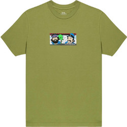 RIPNDIP X CHEECH AND CHONG RIDERS T-SHIRT LIGHT FOREST