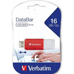 Verbatim DataBar 16GB USB Stick 2.0 με USB-A
