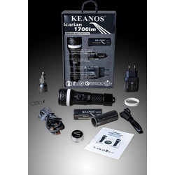 ΚΑΤΑΔΥΤΙΚΟΣ ΦΑΚΟΣ KEANOS ICARIAN 1700lm PREMIUM EDITION (V1.0)
