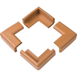 BabyOno Αφρώδη Προστατευτικά Γωνιών Brown 4τμχ