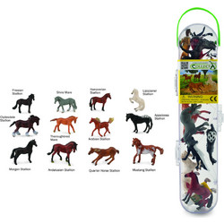 Collecta Κασετίνα με Μίνι Άλογα A1109