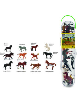 Collecta Κασετίνα με Μίνι Άλογα A1109