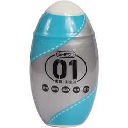 Shequ Rainbow Blue Pocket Pussy Egg & Sleeve Αυνανιστήρι
