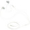 JBL Endurance Run 2 Ακουστικά Bluetooth In Ear Ανθεκτικά στο Νερό White