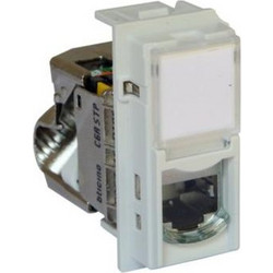 Living Now ΠΡ RJ45 CAT 6A STP 1ΣΤ Λευκό Legrand - KW4279C6AS