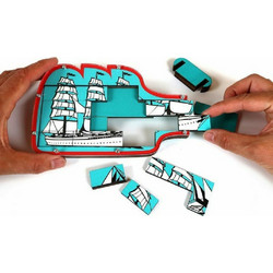 Recent Toys Constantin Puzzles - Ship in a Bottle Γρίφος από Ξύλο για 6+ Ετών J-7