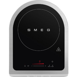 SMEG PIC01EGMEU ΑΙΣΘΗΤΙΚΗ COLLEZIONE ΕΠΙΤΡΑΠΕΖΙΑ ΕΠΑΓΩΓΙΚΗ ΕΣΤΙΑ 2100W ΘΕΡΜΟΜΕΤΡΟ ΚΡΕΑΤΟΣ ΛΕΙΤΟΥΡΓΙΑ BARBECUE KAI FRY