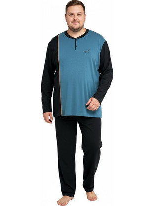 B615 Plus Size Ανδρική πιτζάμα