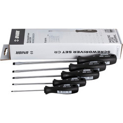 Unior 617017 Συλλογή Kατσαβιδιών CR 5TMX