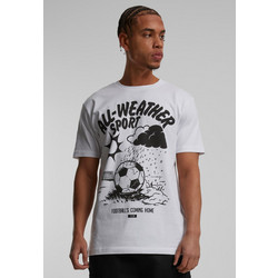 Footballs Coming Home All Weather Sports Tee white