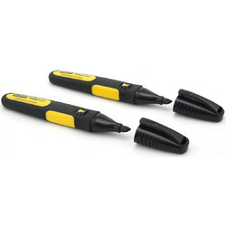Stanley 0-47-314 FatMax Ανεξίτηλοι Μαρκαδόροι Μαρκαρίσματος & Σημαδέματος Σετ 2 Τεμ. Μαύρο