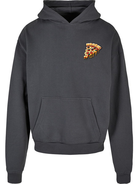 Pizza Comic Ultra Heavy Hoody darkgrey