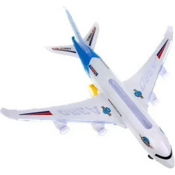 Αεροπλάνο A380 Airbus με Φως, Ήχο, Κίνηση 3+ W258-1 Μπλε