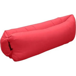 Φουσκωτό Στρώμα Lazy Bag - Inflatable Air Sofa Medium 650gr Κόκκινο