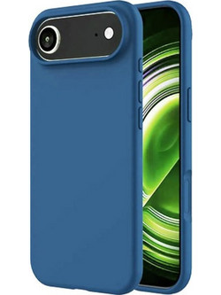 Θήκη Rubber Ενισχυμένης Σιλικόνης για iPhone 17 Air Mπλέ