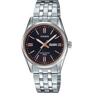Casio Γυναικείο Ρολόι με Ασημί Μεταλλικό Μπρασελέ LTP-1335D-1A2 Casio Γυναικείο Ρολόι με Ασημί Μεταλλικό Μπρασελέ LTP-1335D-1A2